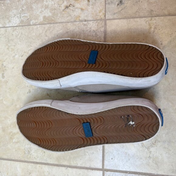 Womens Keds Double Decker Perf Suede Slip On Sneaker, Size 9.5B, Taupe - Picture 7 of 11
